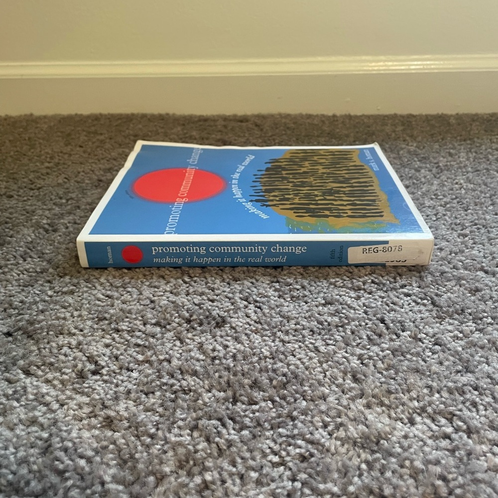 Promoting Community Change Textbook - Picture 6 of 6